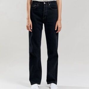 Still Here embroidered high rise jeans